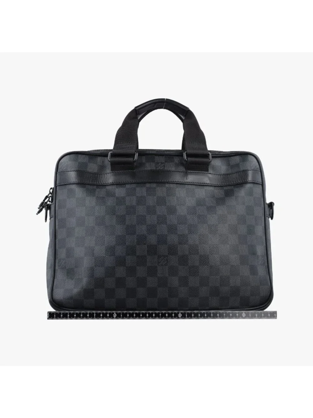 Louis Vuitton Utility Business Black Damier Graphite Tote